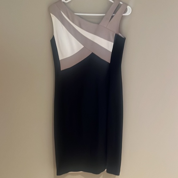 Neutral Cocktail Dress - Picture 3 of 5